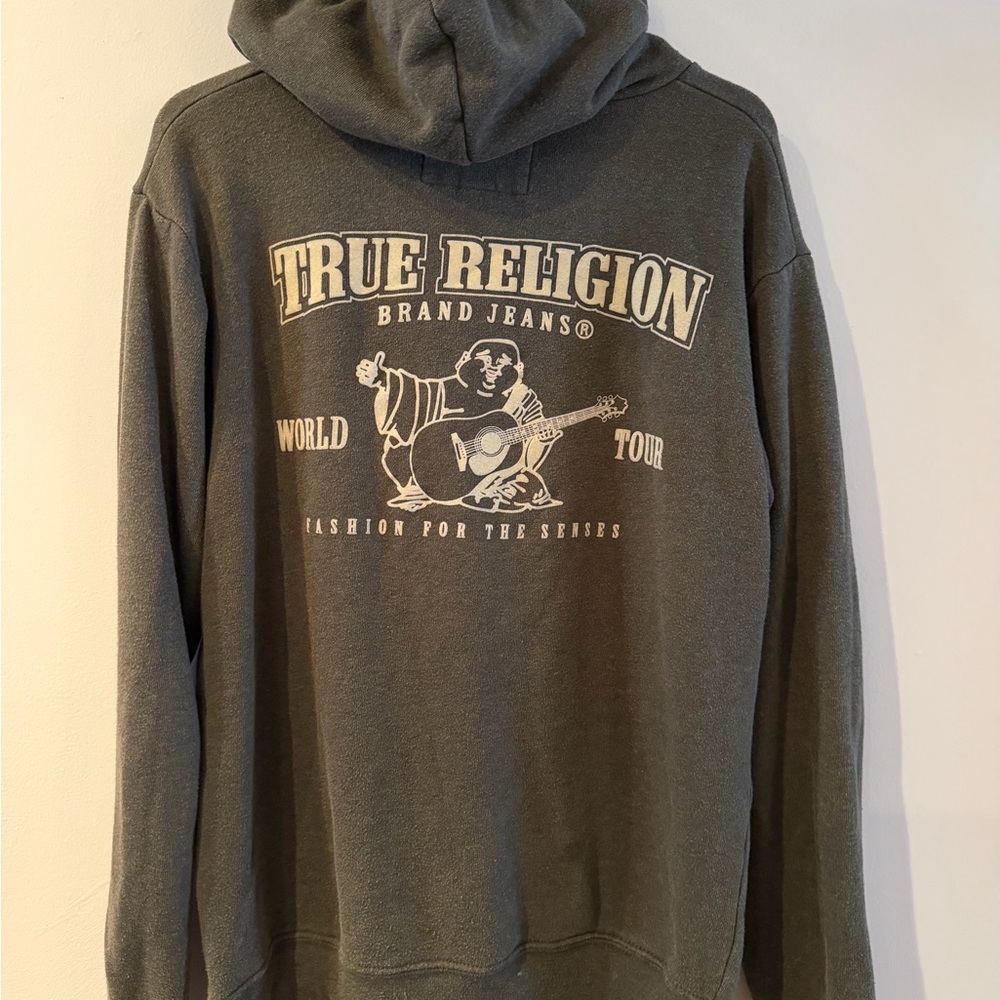 True Religion Charcoal Full Zip